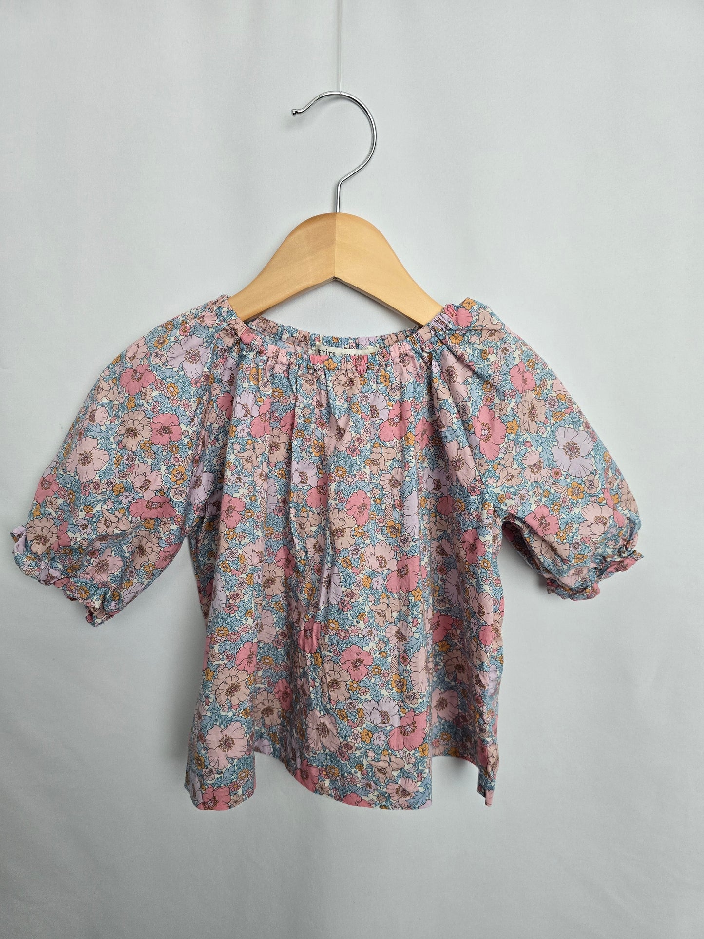 Petits Vilains Floral Blouse • 4-5 years
