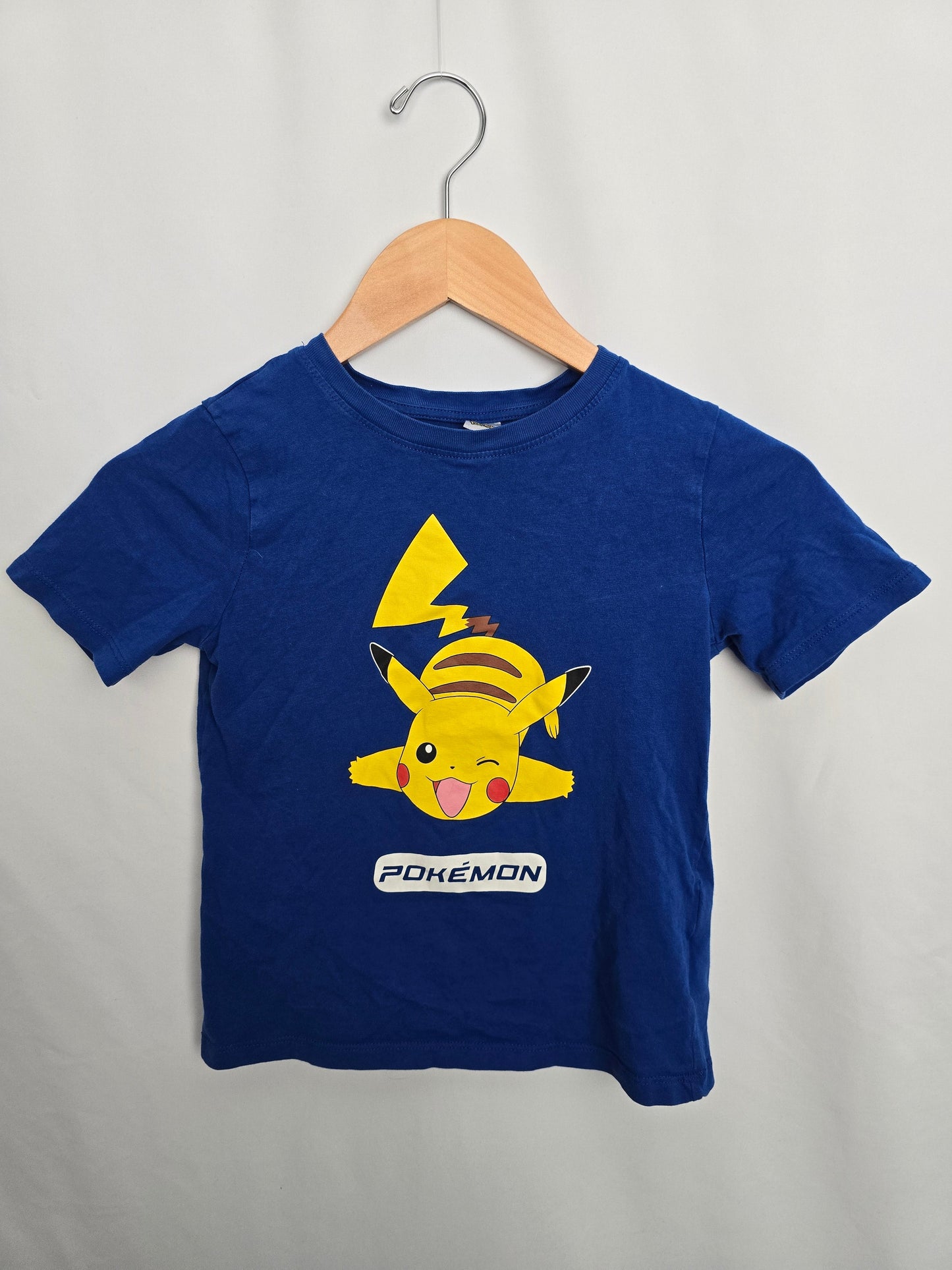 H&M Blue Pokemon T-shirt • 6-8 years