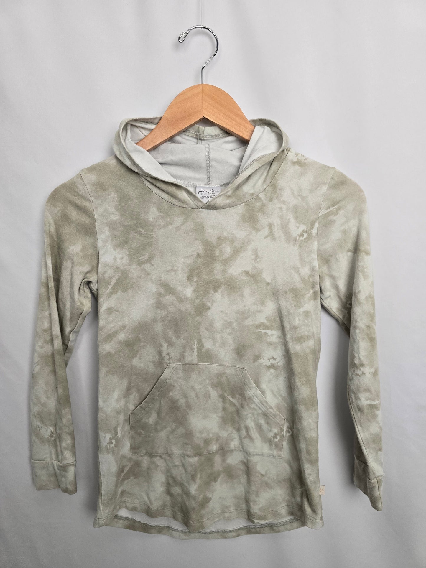 Jax & Lennon Sage Tie Dye Hoodie • Youth Medium 8-9 years