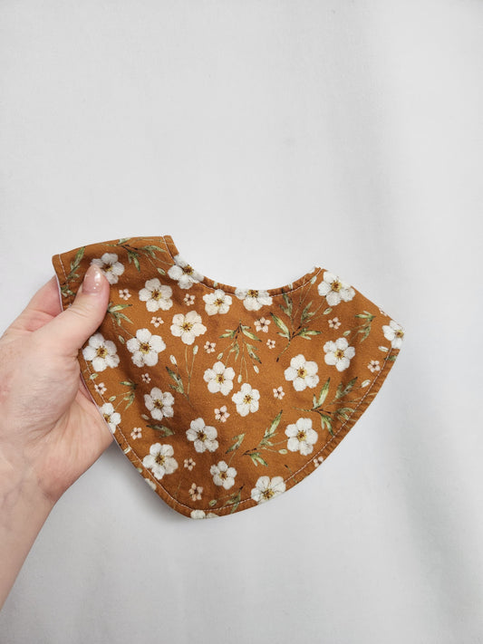 Isla Sewing Co. Floral Handmade Bib • 0-18 months