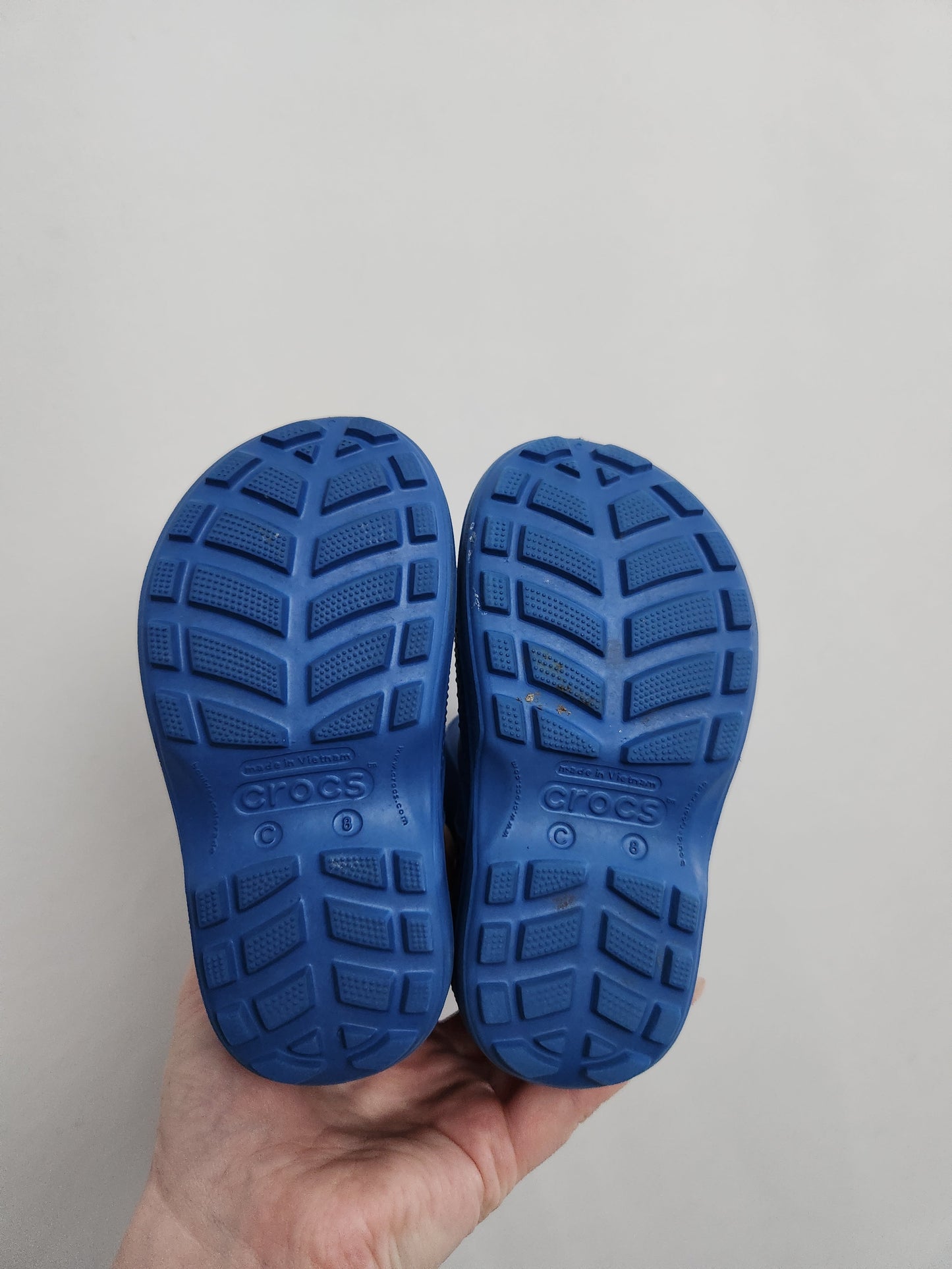 Crocs Blue Rainboots • 8C