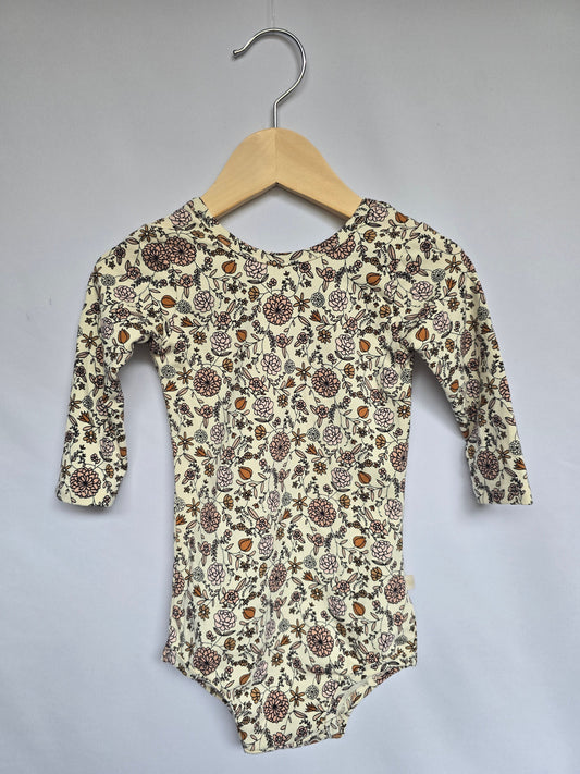 NEW Jax & Lennon Floral Bodysuit • 2-3 years