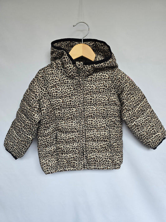 Gap Leopard Primaloft Jacket • 3 years