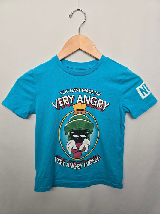 Neff Looney Tunes Blue T-shirt • 5-6 years