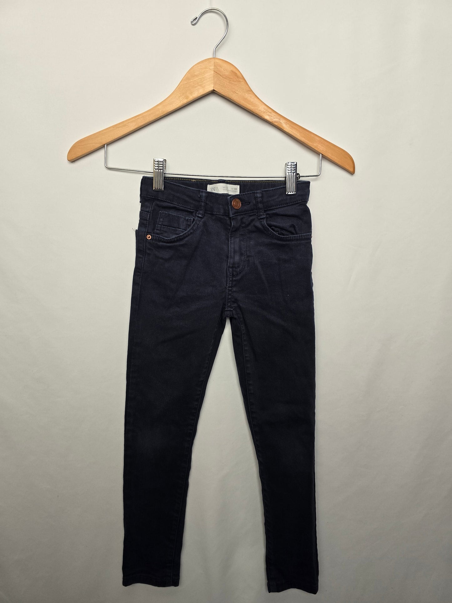 Zara Navy Skinny Denim • 8 years