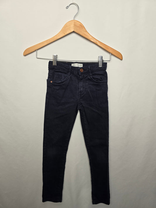 Zara Navy Skinny Denim • 8 years