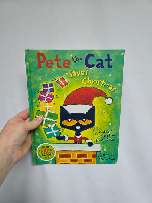 Pete the Cat Saves Christmas • Hardcover Book