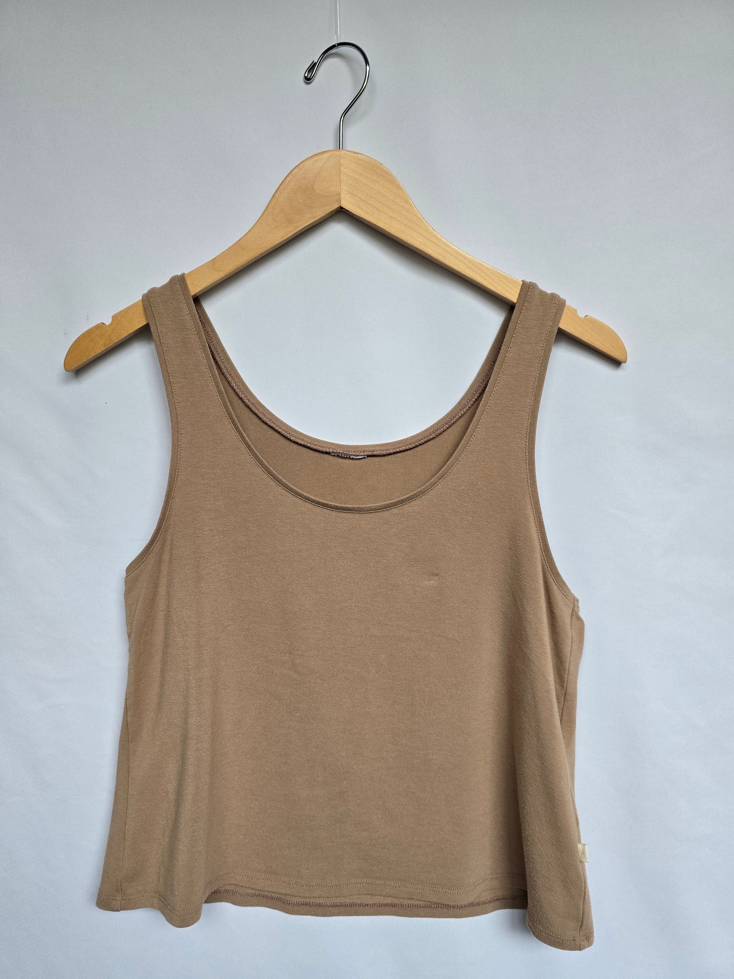 Jax & Lennon Oak Cropped Tank • X-small