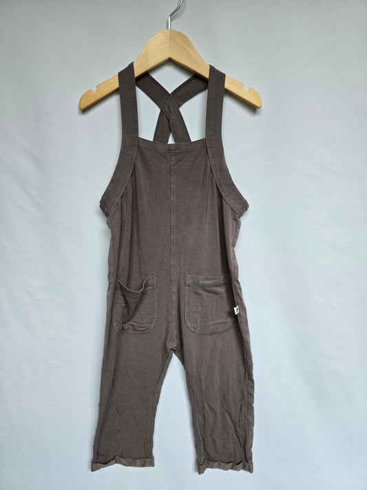 Jax & Lennon Charcoal Romperalls  • 3-4 years