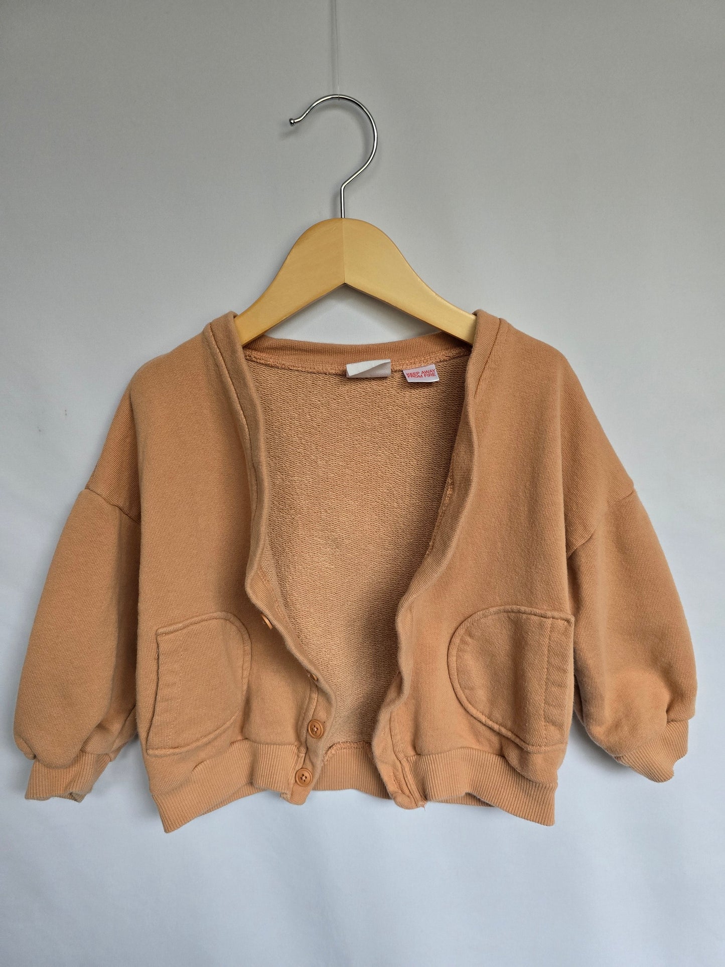 Zara Burnt Orange Oversized Cardigan • 2 years