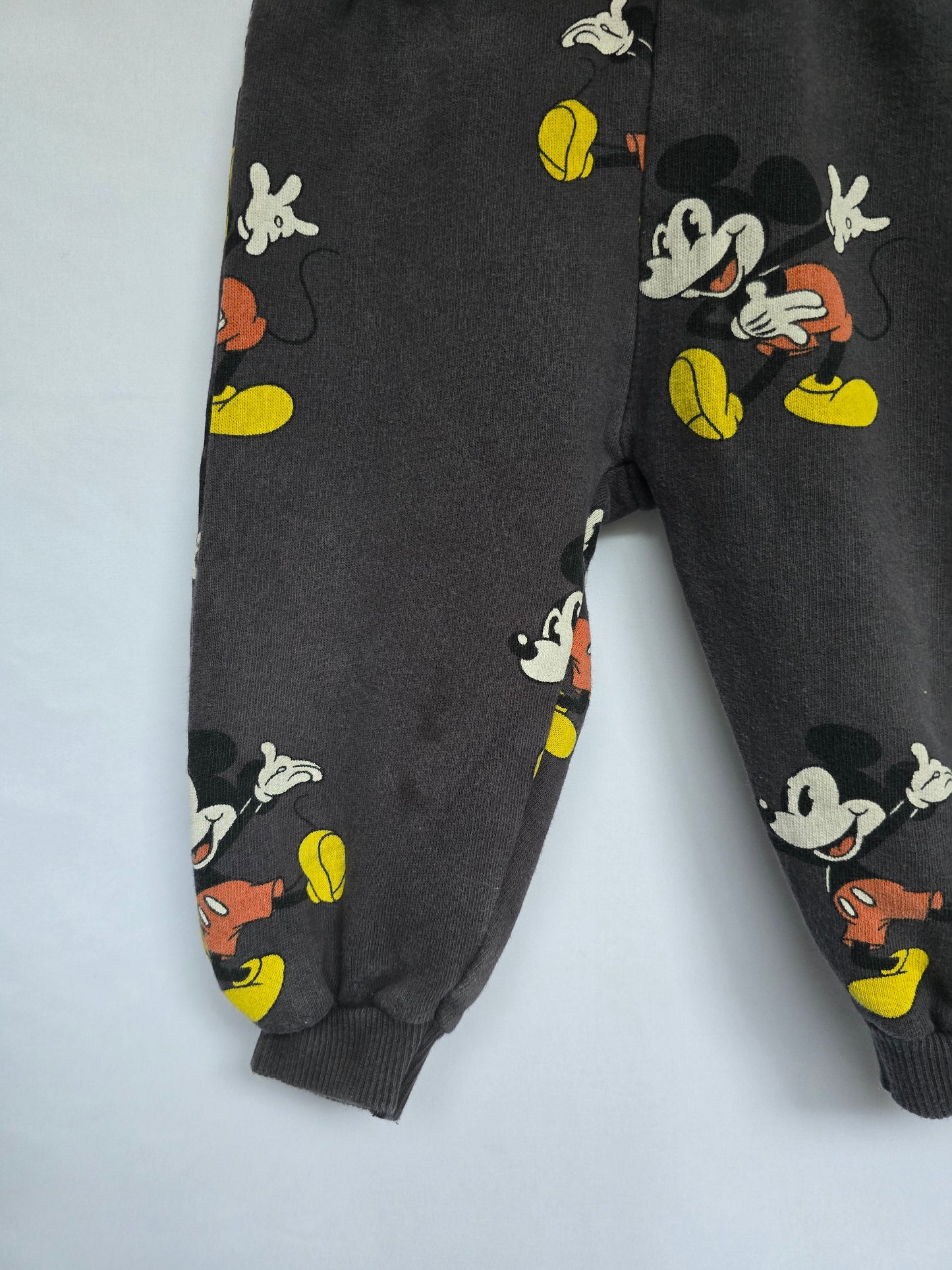 Zara Mickey Sweatpants *stain* • 18-24 months