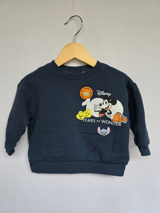 Zara Disney 100 Crewneck • 12-18 months