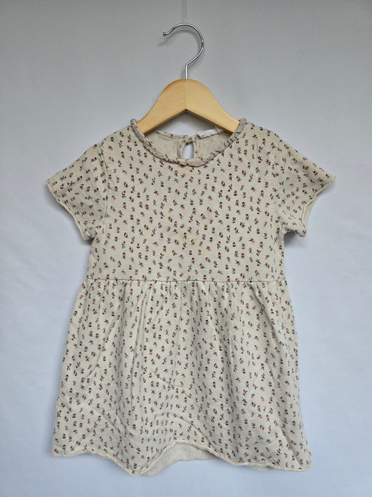 Zara Floral Dress *stains* • 2-3 years