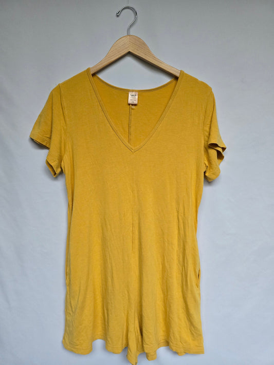 Smash & Tess Sunshine Shorts Romper • Medium