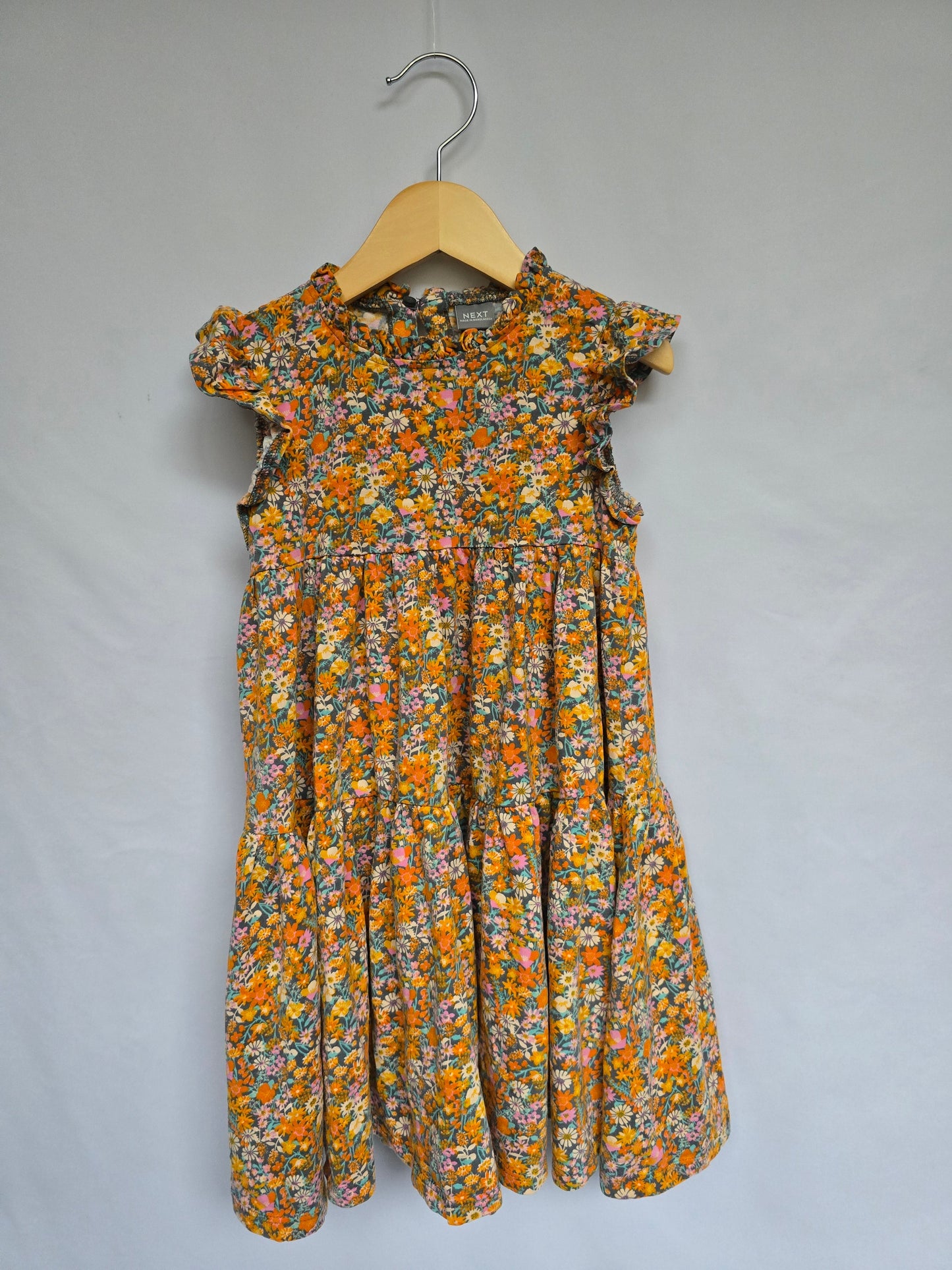 Next Floral Sleeveless Dress • 5-6 years