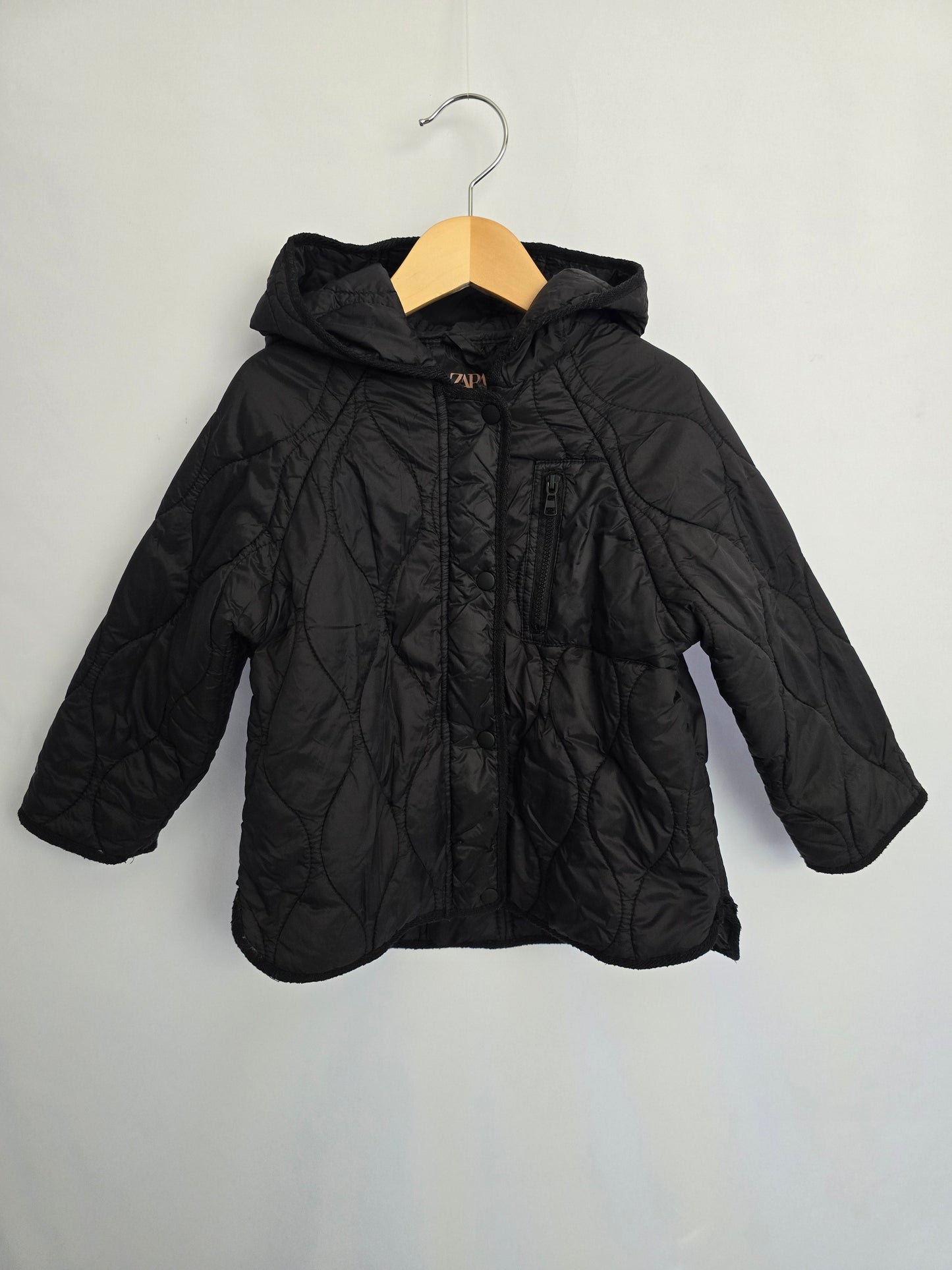 Zara Black Jacket • 4-5 years