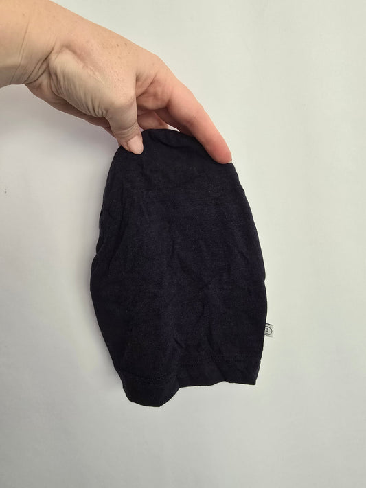 Tiny Button Apparel Navy Slouch Beanie • 2-4 years