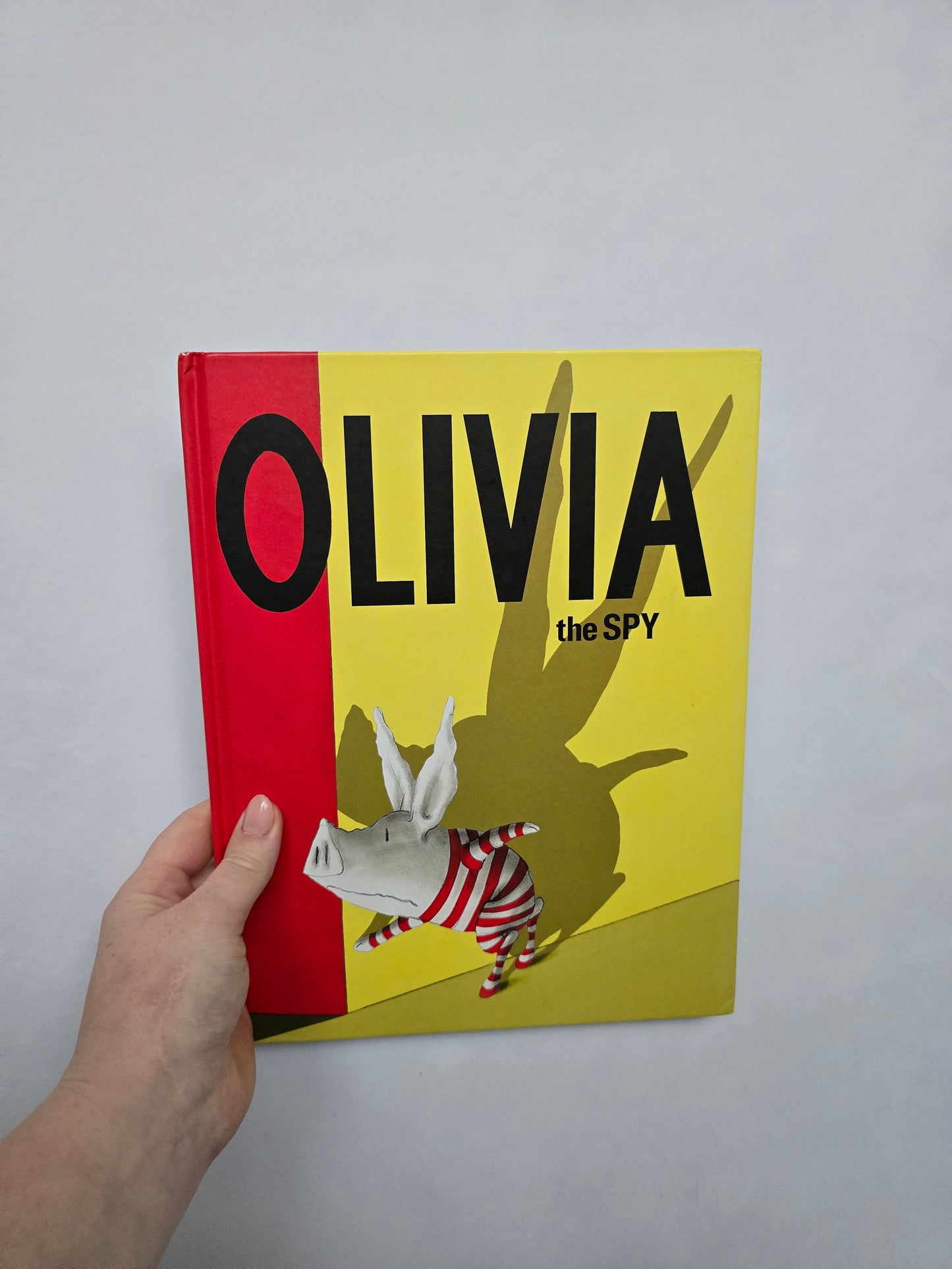 Olivia The Spy • Hardcover Book
