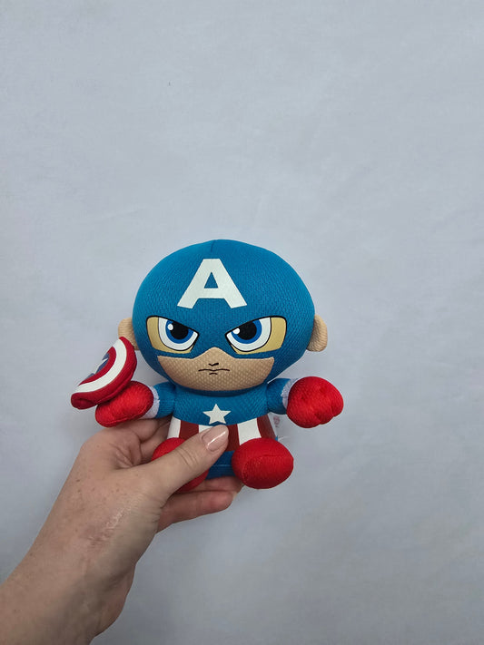 TY Marvel Captain America Plush