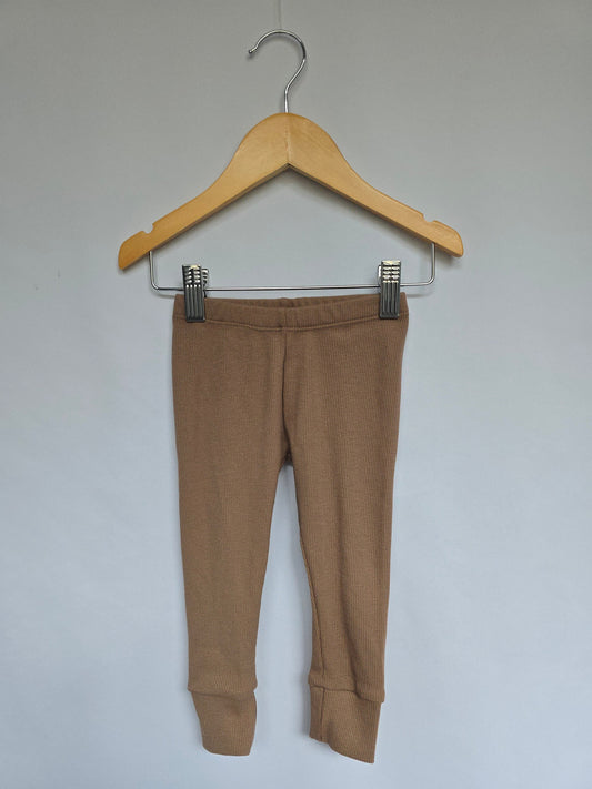 Jax & Lennon Ribbed Leggings • 6-12 months
