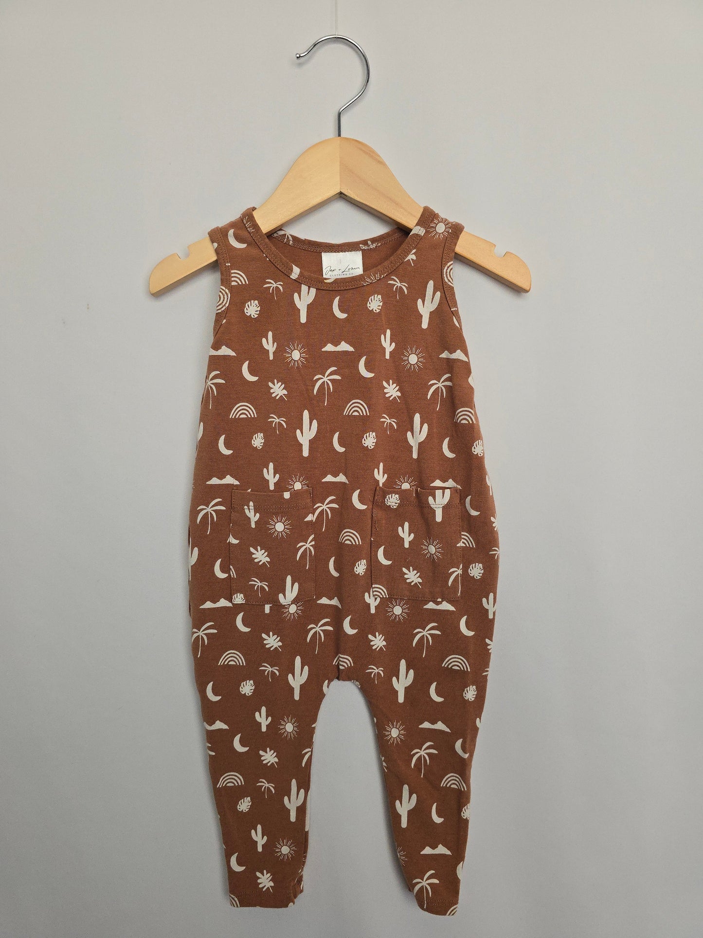Jax & Lennon Palm Desert Tank Romper • 6-12 months