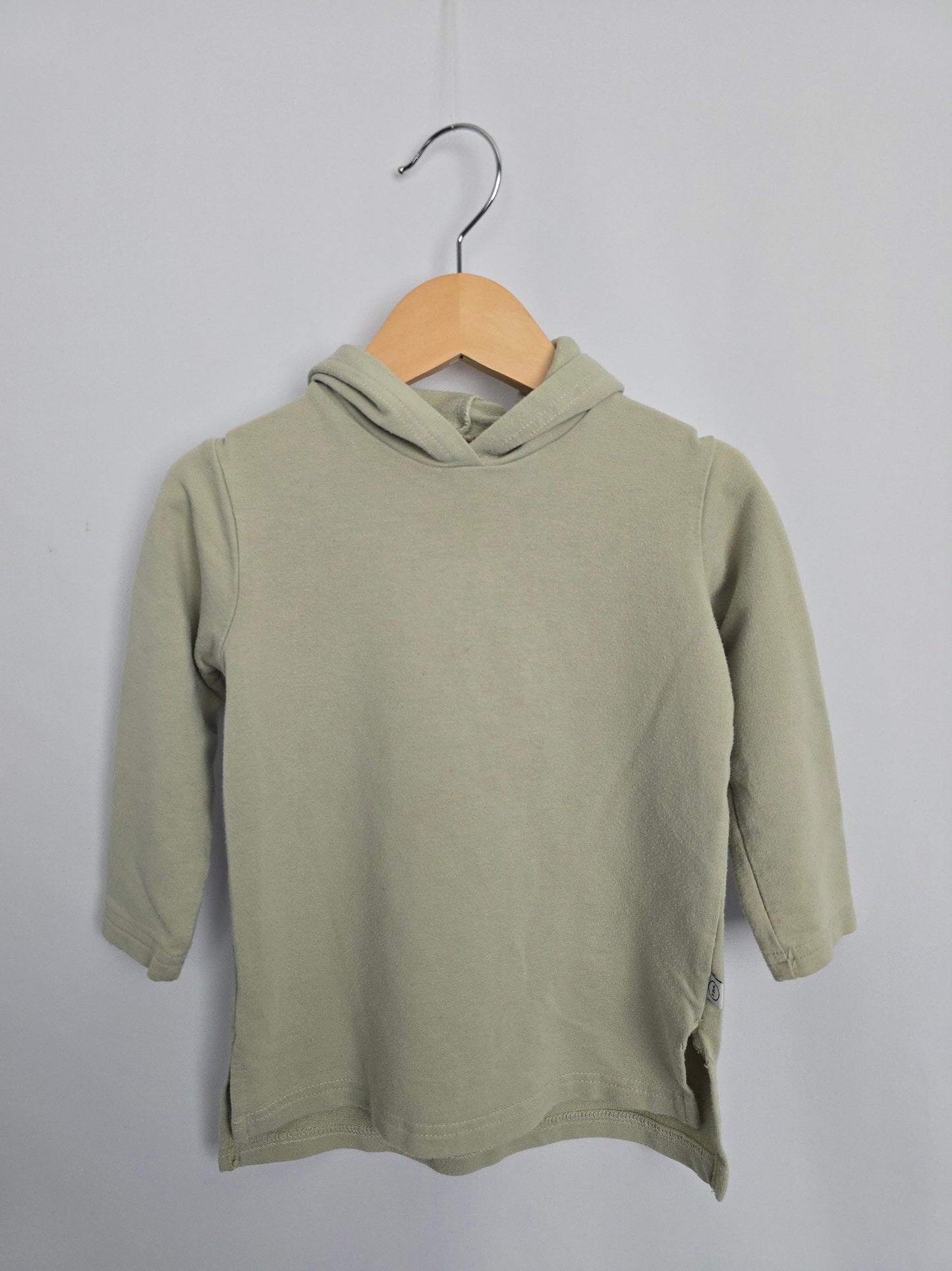 Tiny Button Apparel Pistachio Hoodie • 1-2 years