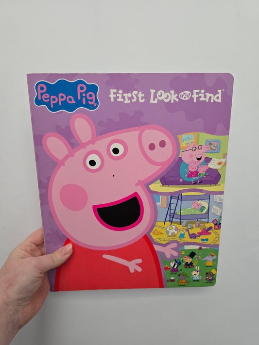 Peppa Pig First Look & Find • Large Board Book