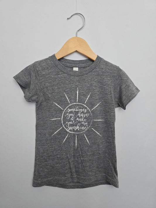 PLAY Small Shop Grey Sunshine T-shirt • 2 years