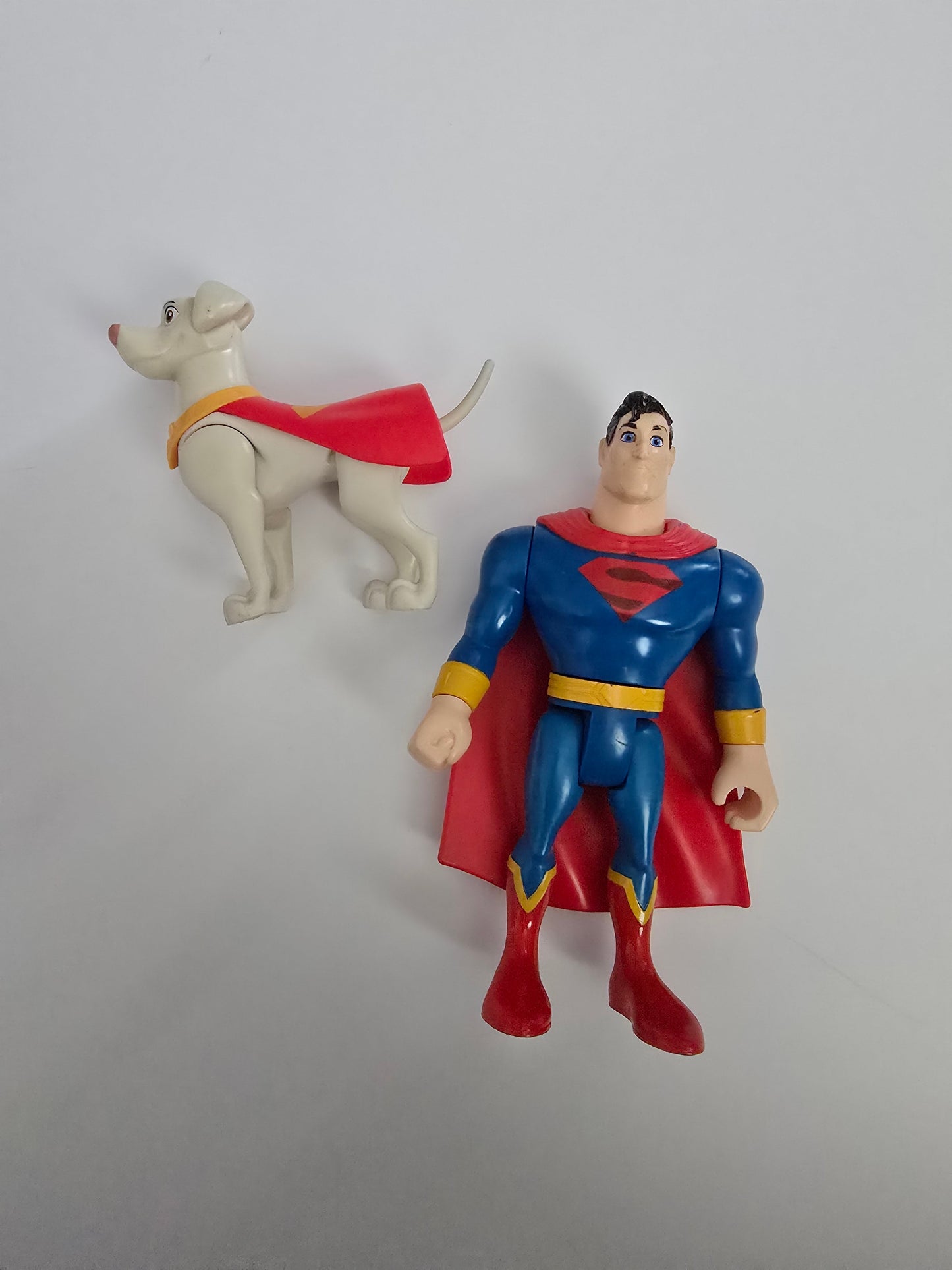 DC League Superpets Krypto & Superman Figures