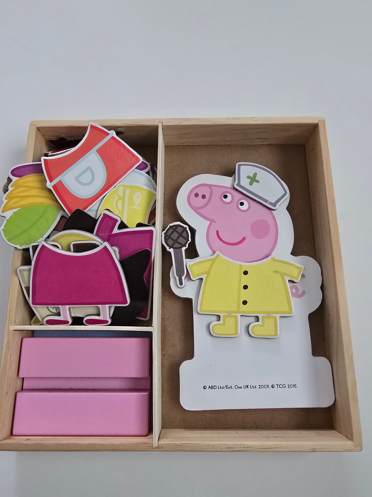 Peppa Pig Wooden Magnet Dolls