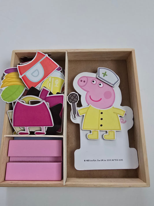 Peppa Pig Wooden Magnet Dolls