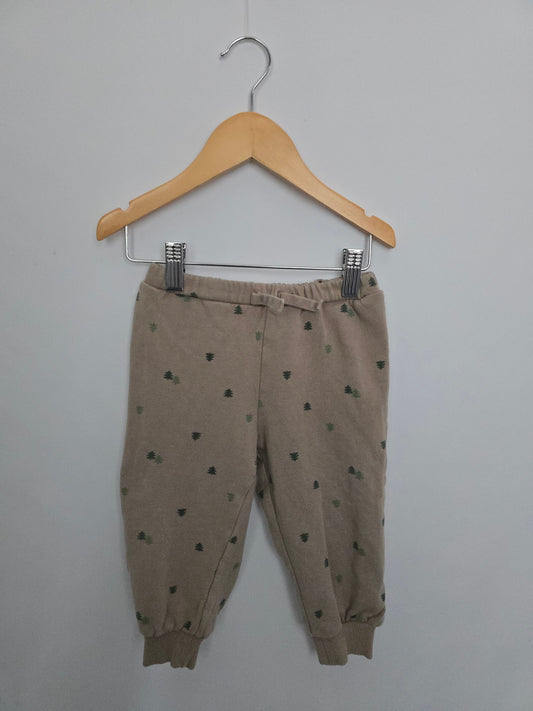 H&M Trees Sweatpants • 12-18 months