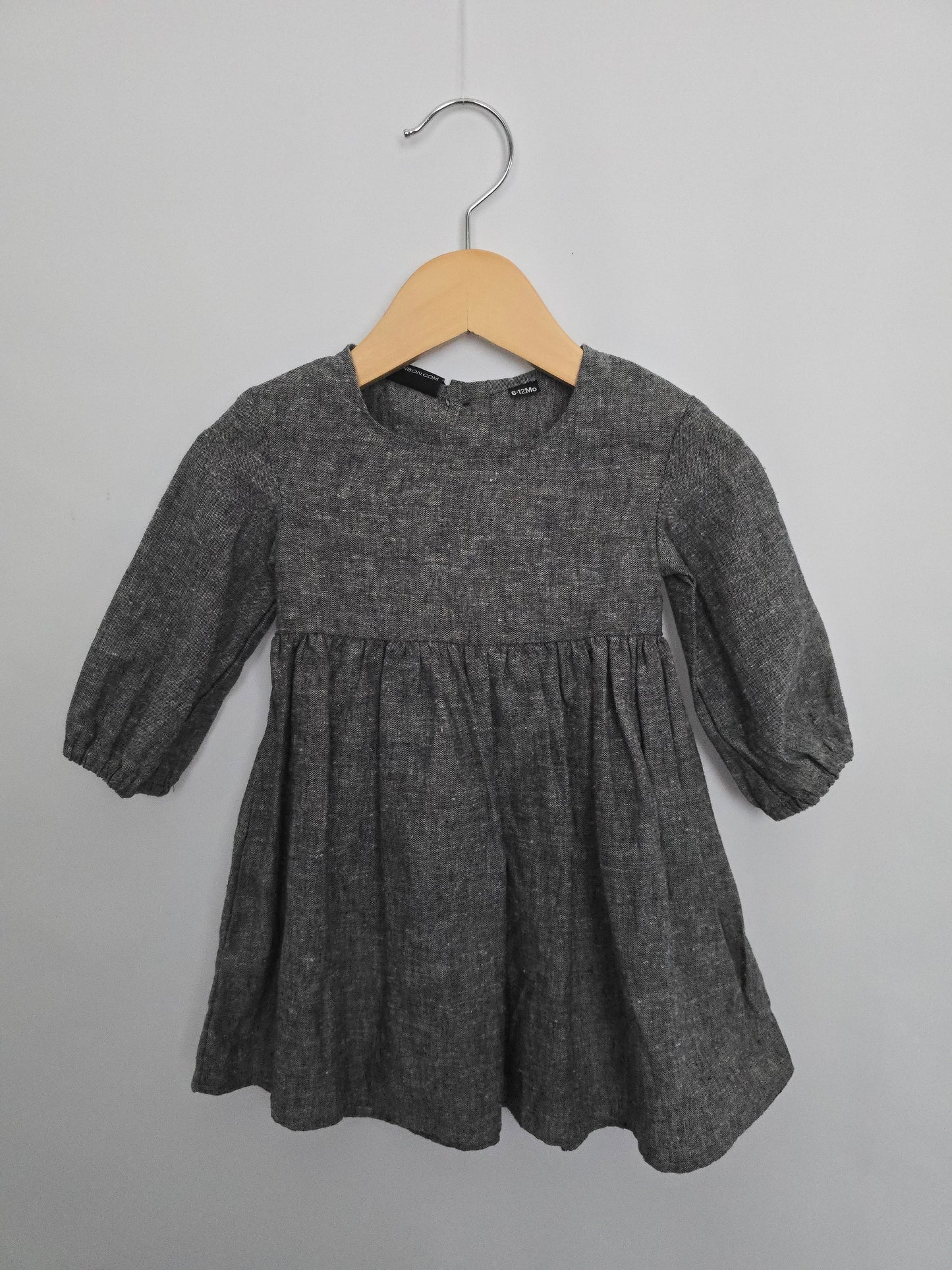 NEW Vonbon Hemp/Organic Cotton Dress • 6-12 months