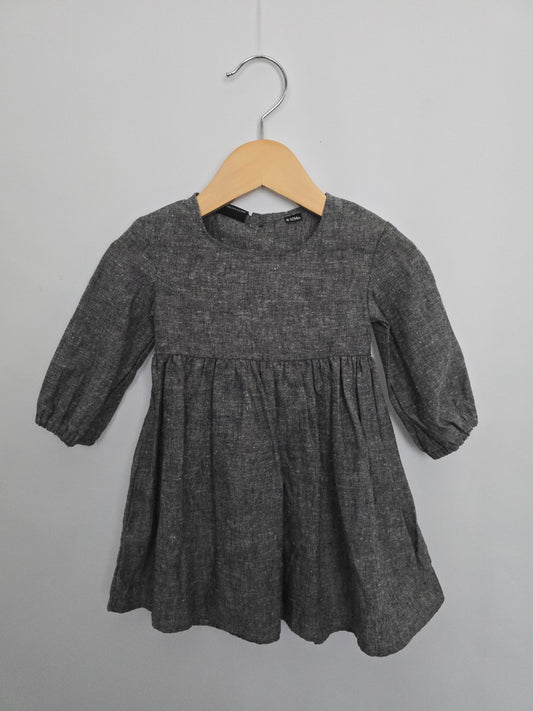 NEW Vonbon Hemp/Organic Cotton Dress • 6-12 months