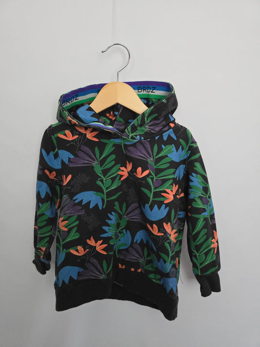Birdz Foliage Hoodie • 4-5 years