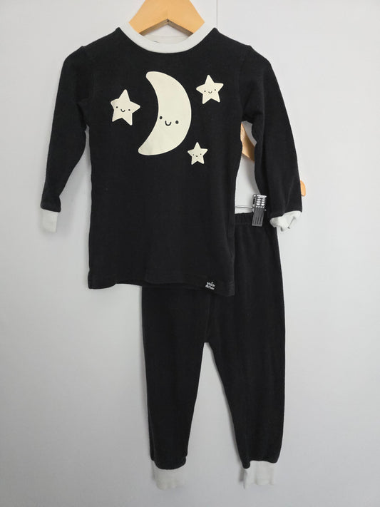 Whistle & Flute Moon & Stars Pajamas • 1-2 years