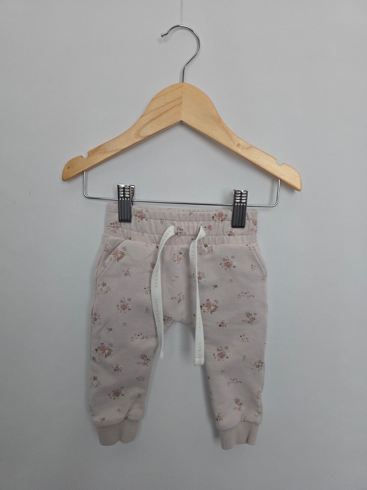 Jamie Kay Blush Floral Sweatpants • 0-3 months