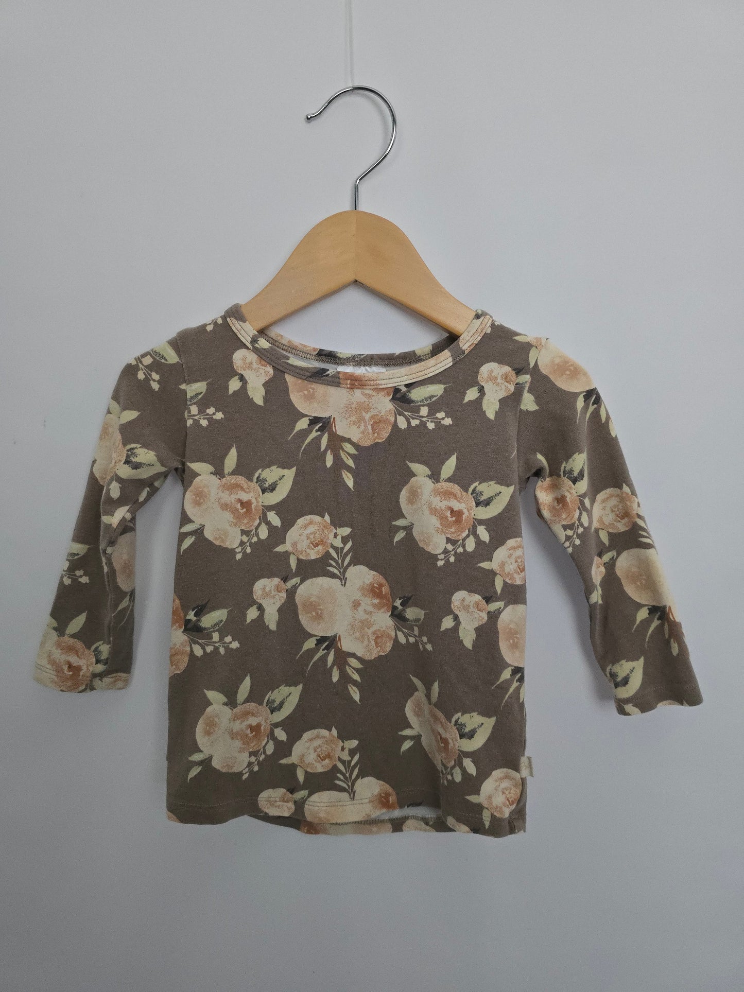 Jax & Lennon Floral Long Sleeve Shirt • 12-18 months