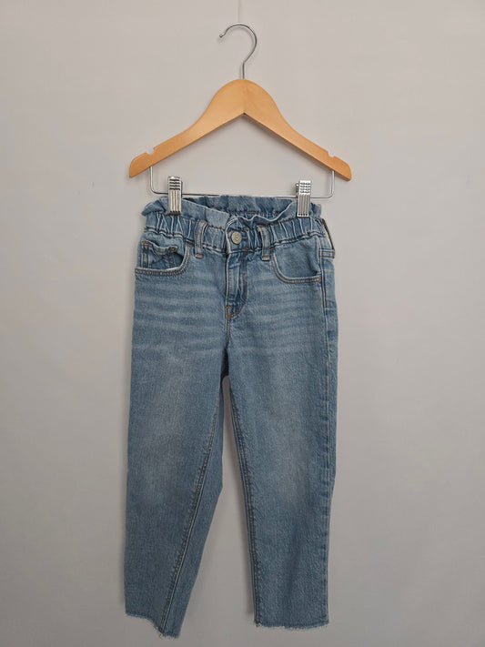 Gap Relaxed Fit Paperbag Waist Jeans • 5 years