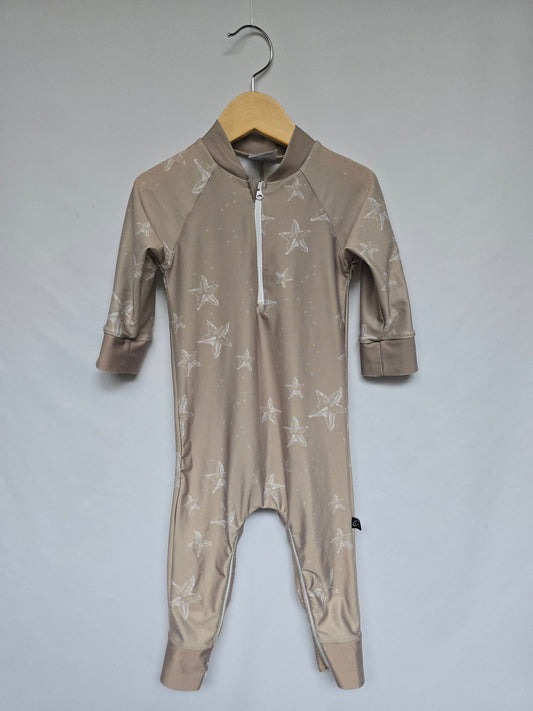 Honeysuckle Starfish Sunsuit • 18-24 months