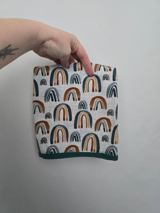 Beau & Arrow Rainbow Swaddle Blanket