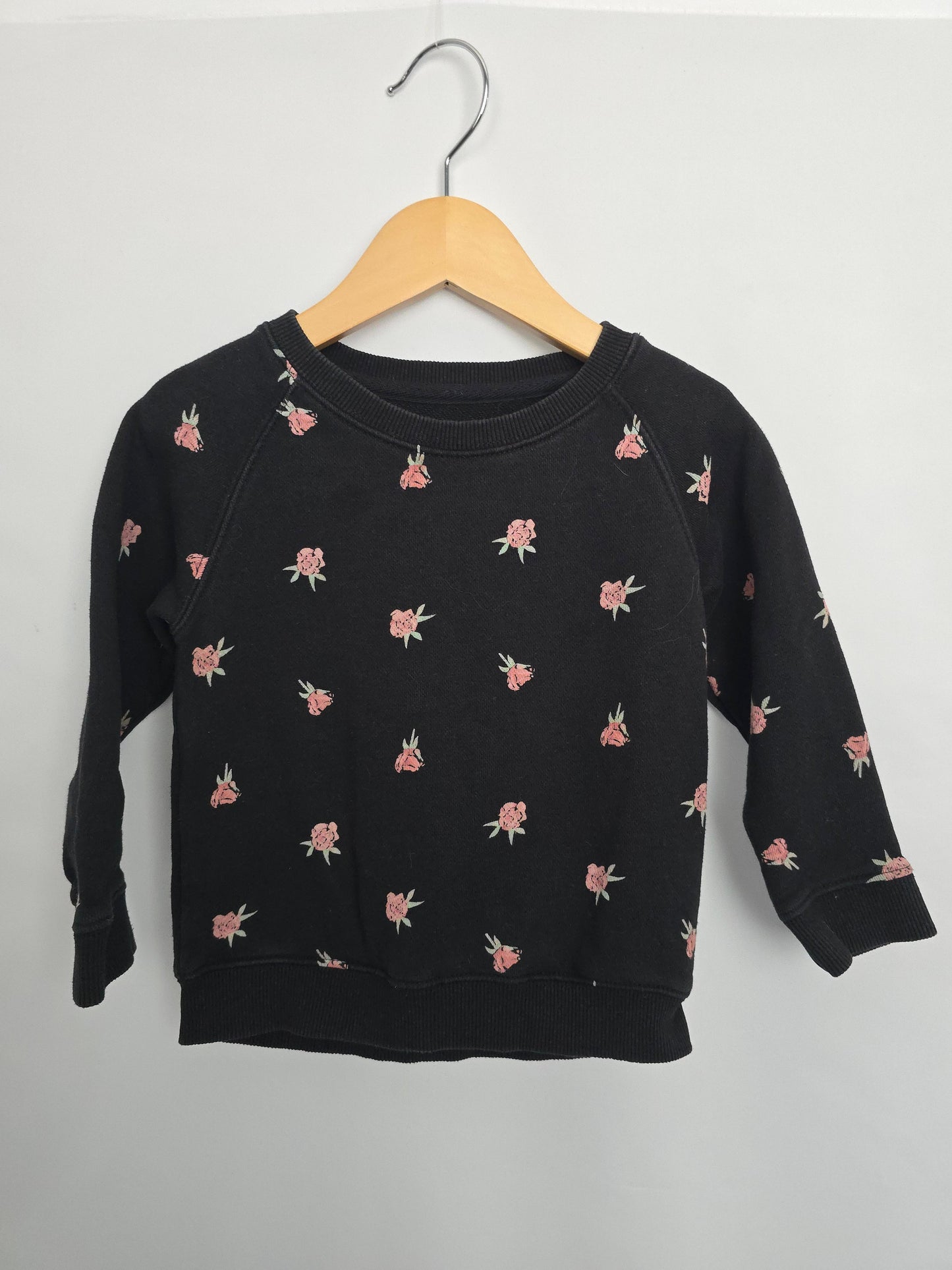 Brunette The Label x Birds Papaya Crewneck • 2-3 years