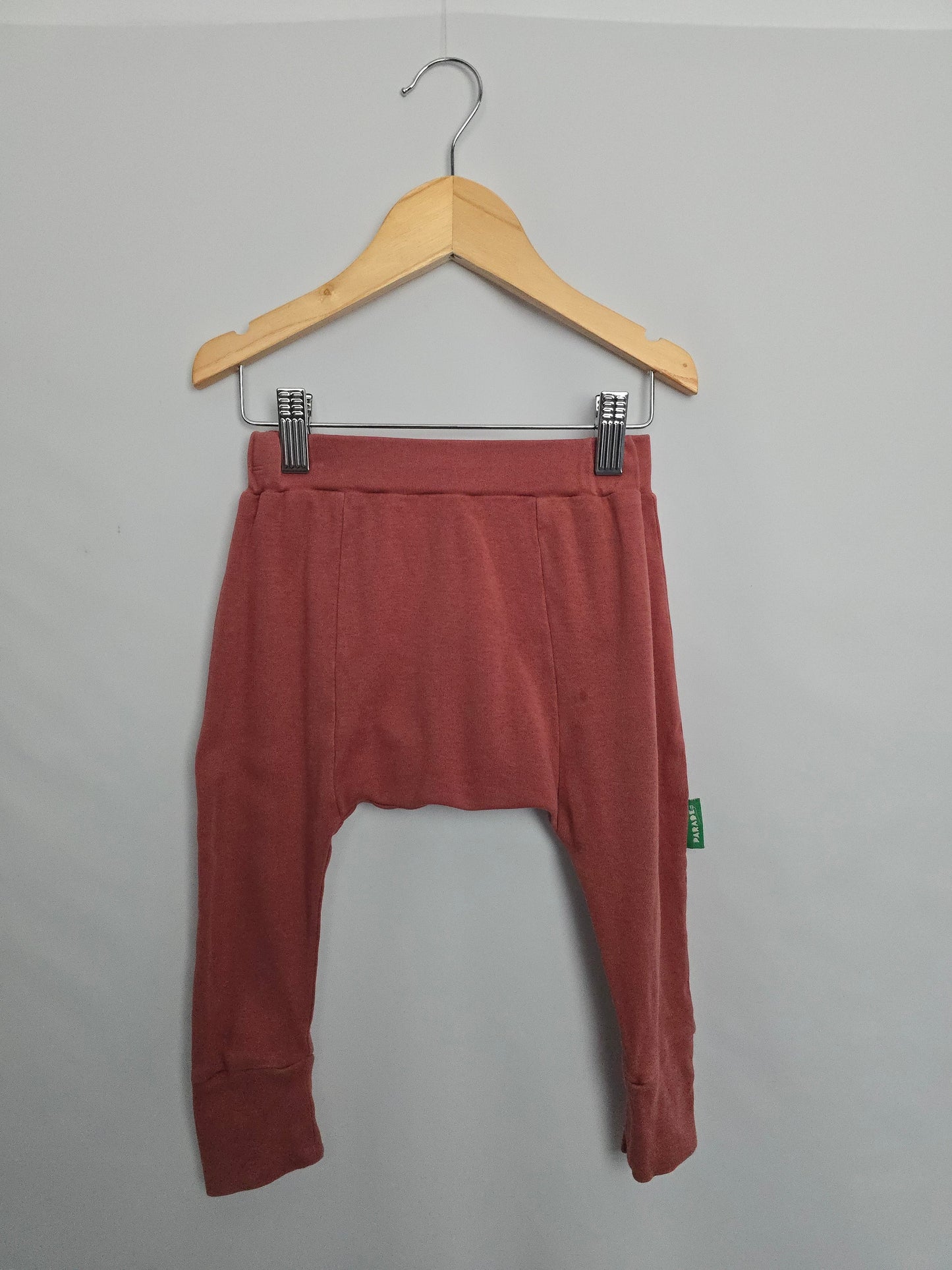 Parade Organics Rose Harem Pants • 2T
