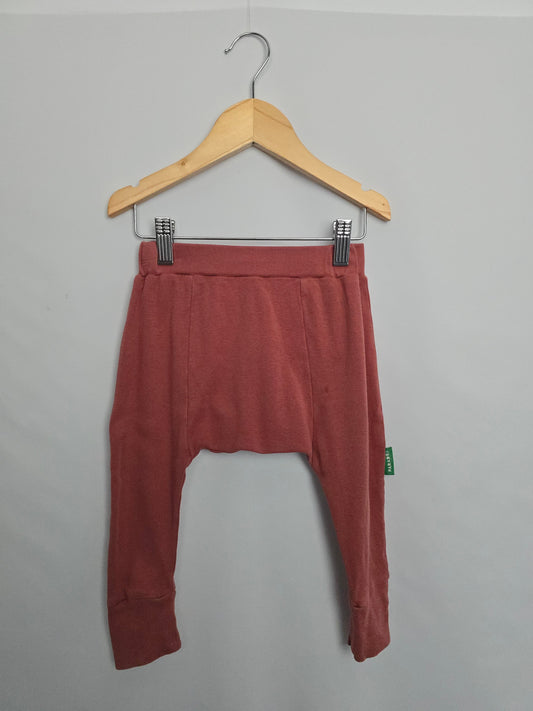 Parade Organics Rose Harem Pants • 2T