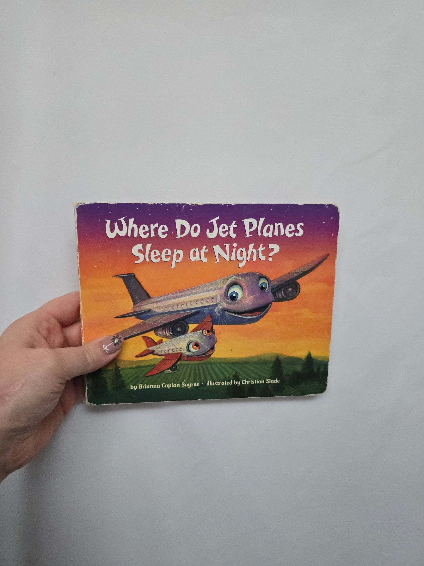 Where Do Jet Planes Sleep At Night? • Board Book