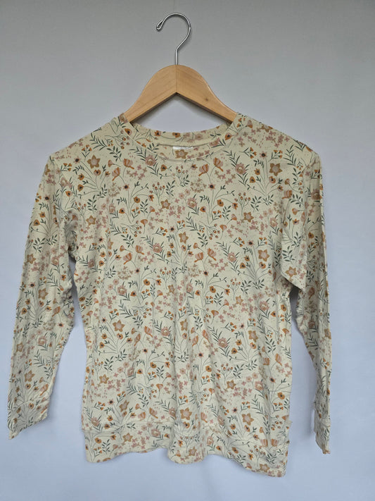 Jax & Lennon Spring Floral Crewneck • Youth Large 10-11 years