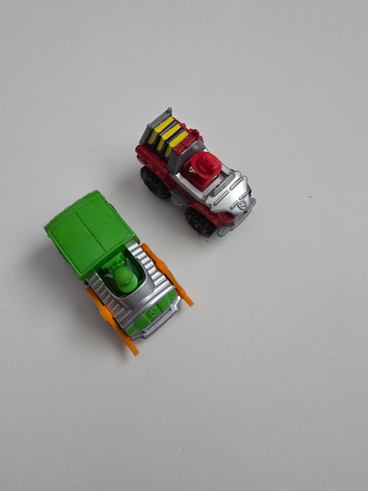 Paw Patrol True Metal Cars x2