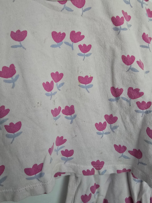 PLAYYYY Zara Tulips Tee & Pants • 2 years