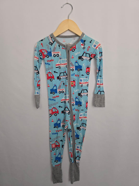 Little Sleepies Emergency Vehicles Zippy • 12-18 months