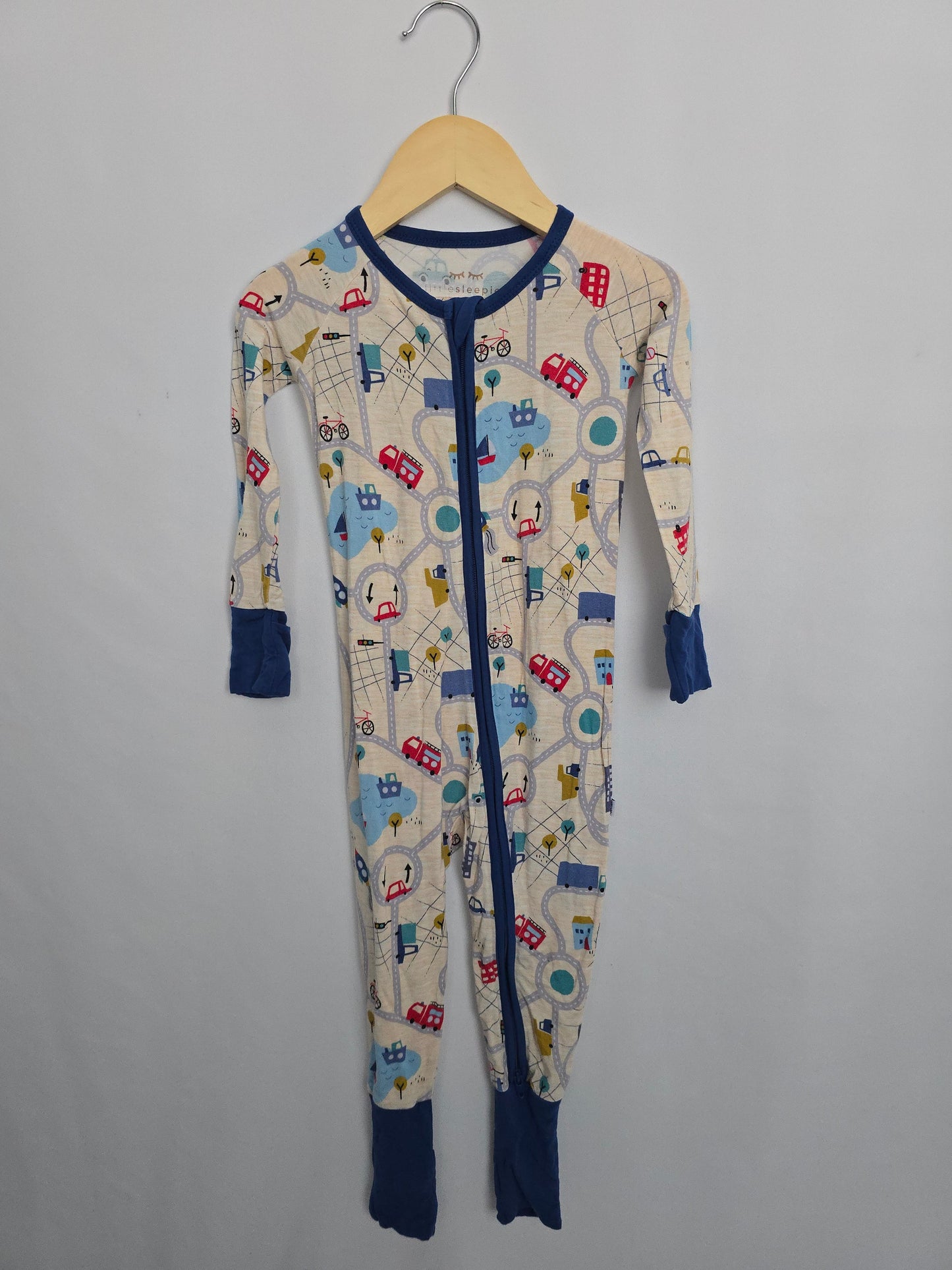 Little Sleepies Roadway Zippy • 12-18 months